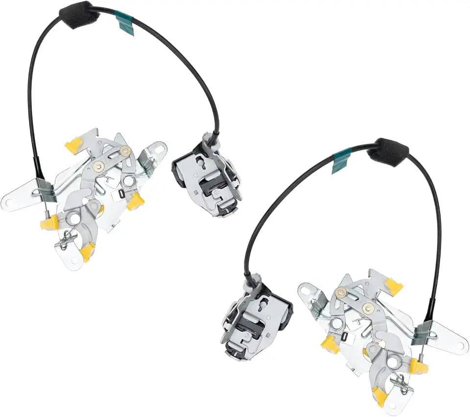 Rear Door Lower Lock Latches - Driver Left & Passenger Right Side