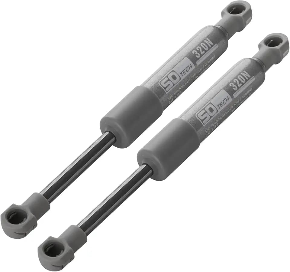 SOTECH 2 Stück Gasdruckdämpfer 320 N Kompressionsfedern