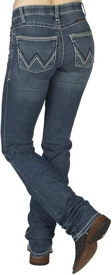 Wrangler Women's Willow Mid Rise Boot Cut Ultimate Riding Pant