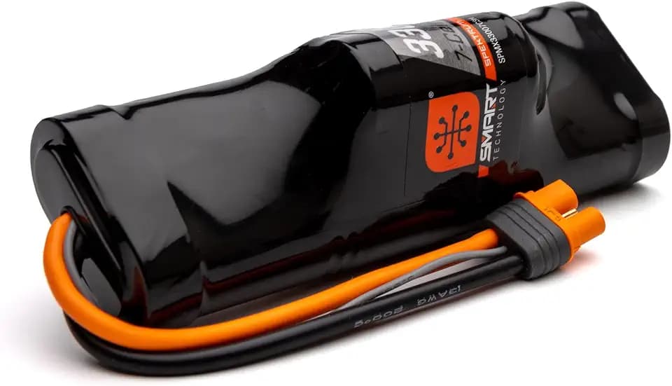 Spektrum Accessories 3300mAh 7-Cell 8.4V Smart NiMH Hump Battery; IC3, SPMX33007C3H