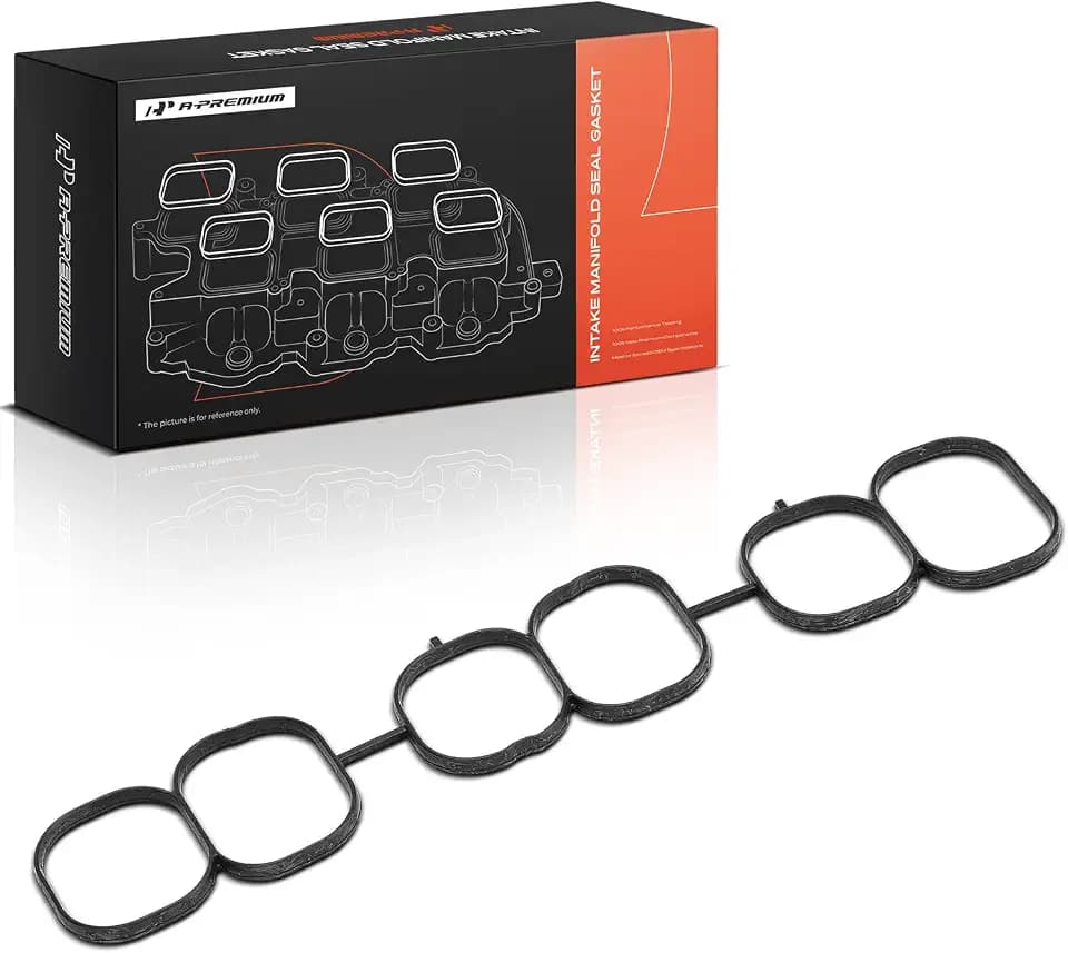 A-Premium Upper Fuel Injection Plenum Gasket Set Compatible with Nissan, Infiniti - 2011-2024 - Altima 2007-2018, Maxima, Murano 2009-2024, Pathfinder 2013-2020, Quest 2011-2017, QX60, JX35 DOHC