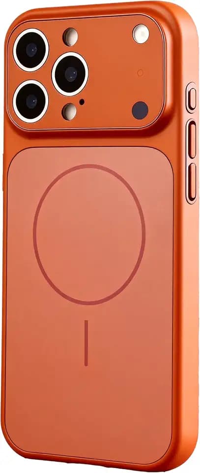 Designed Magnetic Series for iPhone 16 Pro Max Case,Orange