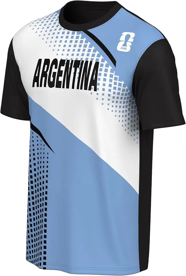 Outerstuff FIFA World Cup 2026 Mens Short Sleeve Country Team Crewneck Top