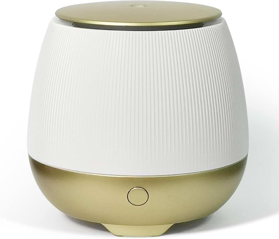 Earnest Living Aroma Diffuser für Ätherische Öle 150ml - Kunststoff Duft Duftöl Diffuser - Elektrische Duftlampe, Luftbefeuchter, Nachttischlampe - 7 Lichtfarben, Timer, Abschaltautomatik
