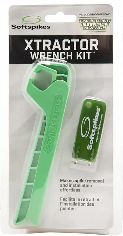Softspikes XTractor Wrench Kit - Remove and Replace Even the Most Stubborn Golf Spikes