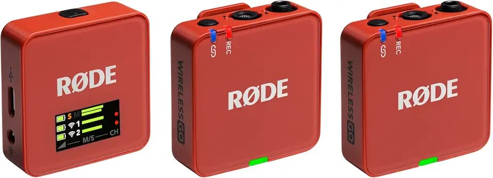 RØDE Wireless GO (Gen 3) Compact Wireless Microphone, 32-Bit Float, Clay
