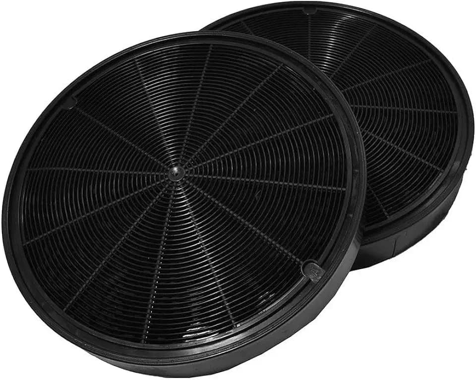 AllSpares (2 St) Aktivkohlefilter Dunstabzugshauben für Franke 112.0016.755 | AEG-Electrolux MCFEF02 EFF62 E3CFF62 9029793578 | Neff 00748732 | Siemens LZ55651 | Bosch DHZ5316, 00748733 | Ø200mm