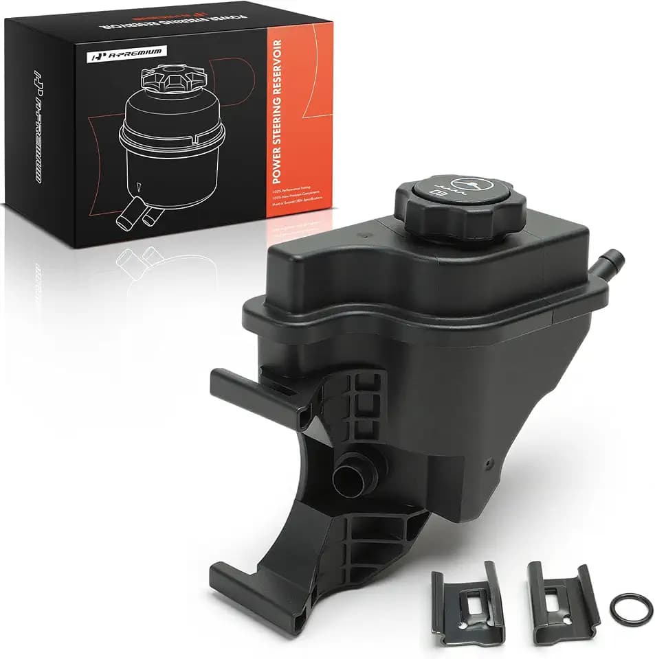 A-Premium Power Steering Reservoir with Cap Compatible with Buick