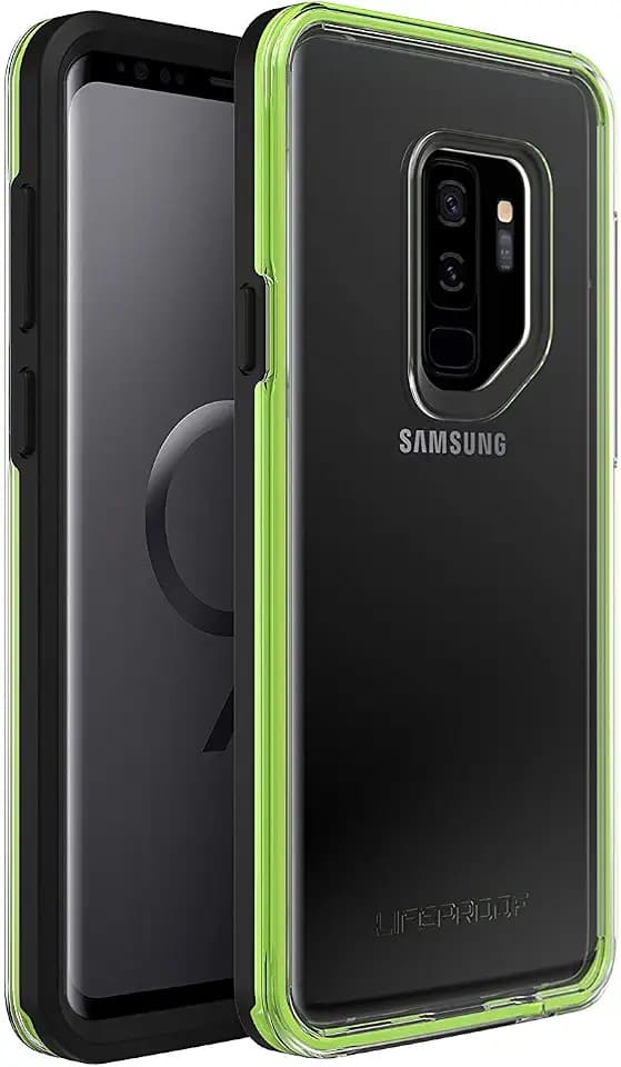 Lifeproof SLAM Series DROPPROOF Case for Samsung Galaxy S9 Plus - Retail Packaging - Night Flash (Black/Green)