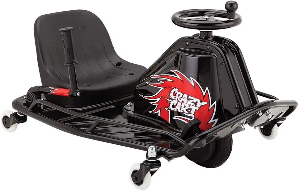 Crazy Cart DLX Go Kart | Electric Drift Cart