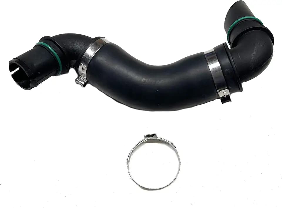 PCV Crankcase Breather Tube Hose w/O-Ring Compatible With Ford F Superduty Econoline V8 6.0L Replaces OE# 4C3Z6A603AA