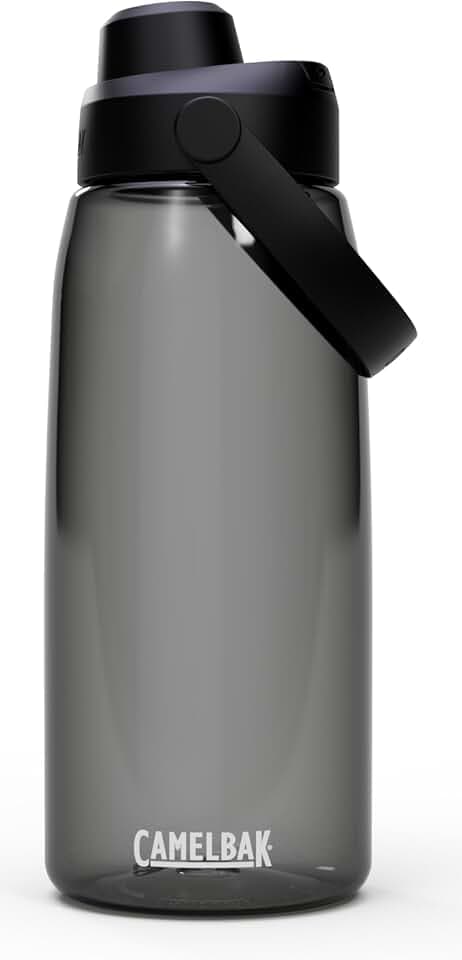 CAMELBAK THRIVE CHUG 32OZ Fahrrad Trinkflasche – auslaufsicher – weicher Trinkverschluss – ideal für unterwegs – hält auch an heißen Tagen hydratisiert – Charcoal, Größe: OS