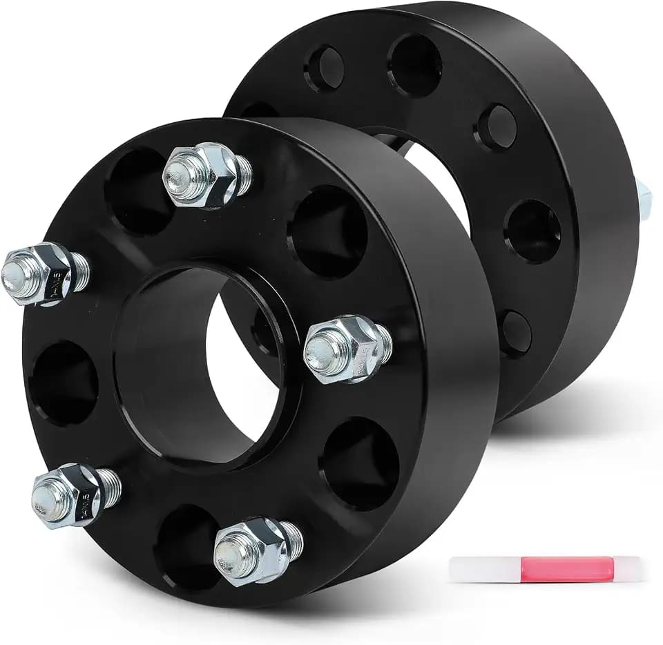 SCITOO 2Pcs Wheel Spacers 2 inch 5x127/5x5 Bore 71.5mm Studs 14x1.5