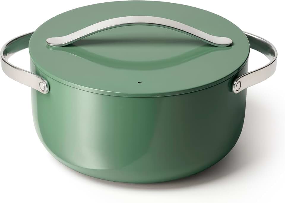 Caraway Non-Stick Ceramic Dutch Oven Pot with Lid (6.5 qt, 10.5")