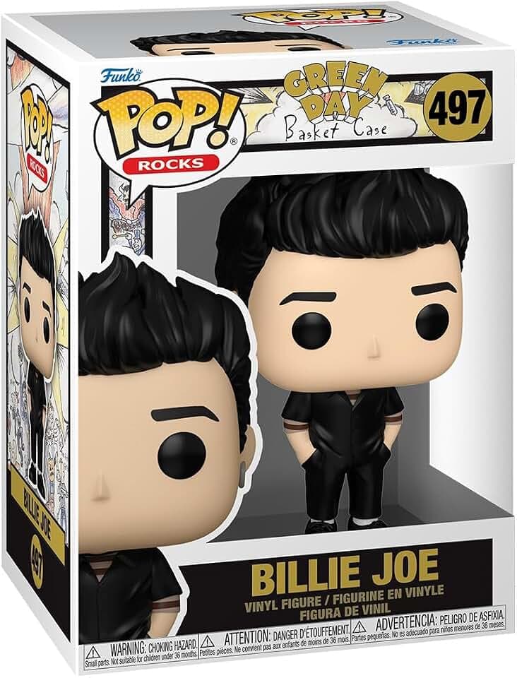 Funko POP! Rocks: Green Day - Billie Joe (Basket Case)