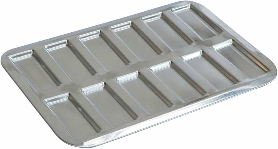 GOBEL 167030 Platte Mini Financier Weißblech