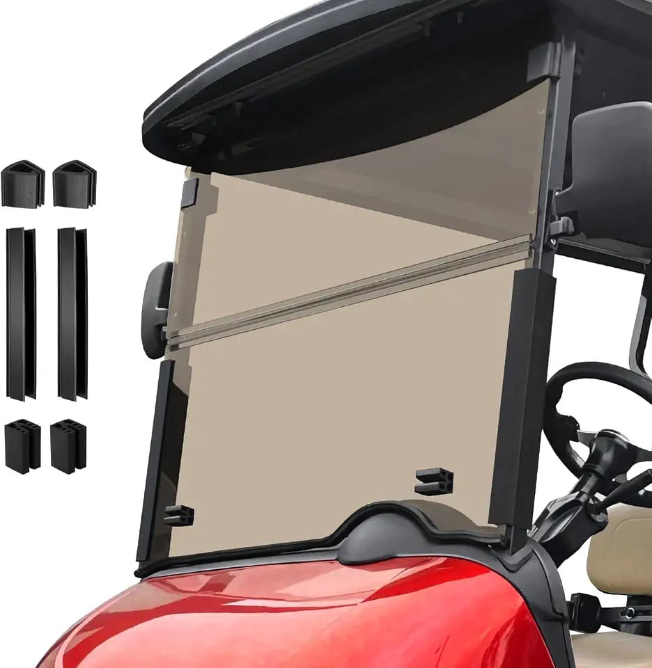 Golf Cart Windshield 3/16"(5MM) for EZGO RXV / Freedom RXV 2008-Up