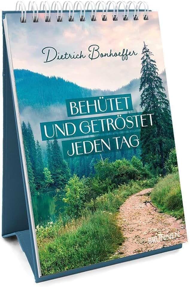 Behütet und getröstet - Aufstellbuch: Tröstende und mutmachende Worte des bekannten Theologen kombiniert mit stimmungsvollen Fotos. Ein Begleiter für jeden Tag und ein wertvolles Geschenk.