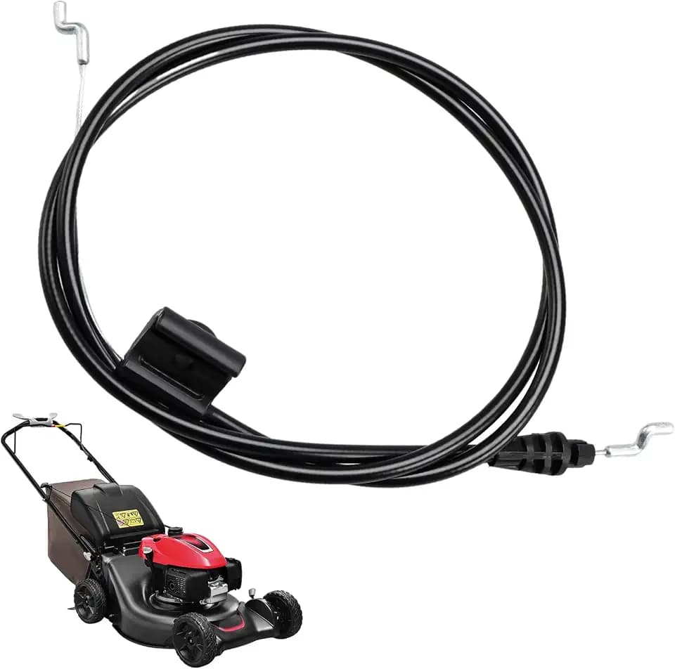 Lawn Mower Brake Cable, Lawn Mower Drive Cable,Walk-Behind Lawn Mowers Brake Cable Compatible with Honda HRR216 and HRX217，Replace#：54530-VL0-S01
