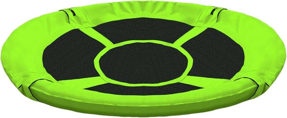 Interchangeable 40" Tea Tree Swing Fabric Replacement Cover for Saucer Swing (Green)
