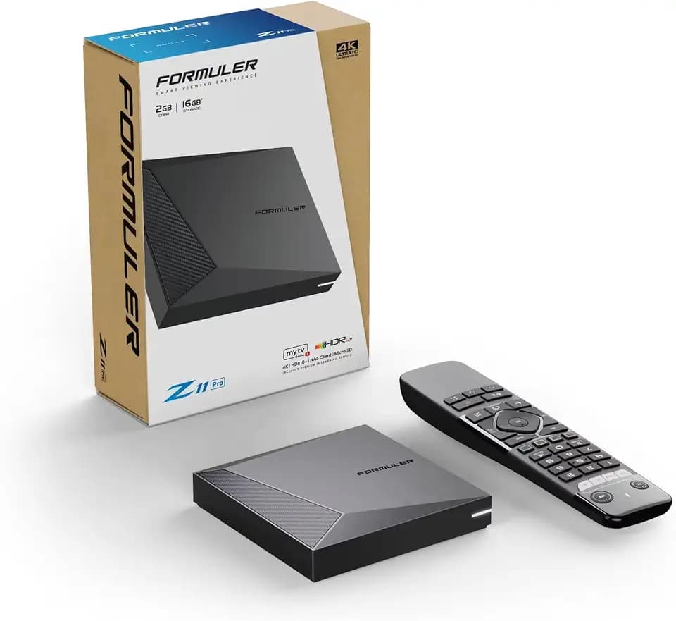 Z11 Pro 4K Android 11 Media Player – HDR10+, 2GB RAM/16GB Storage, Dual-Band WiFi, Gigabit LAN, Bluetooth 5.0, Includes Premium IR1 Remote