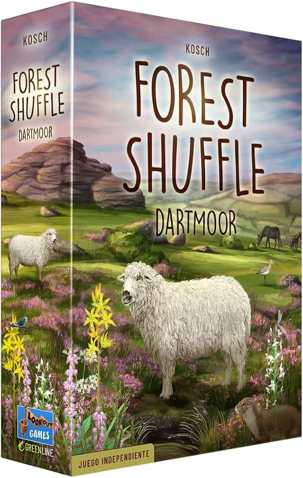 Asmodee Forest Shuffle Dartmoor, Brettspiel, ab 10 Jahren
