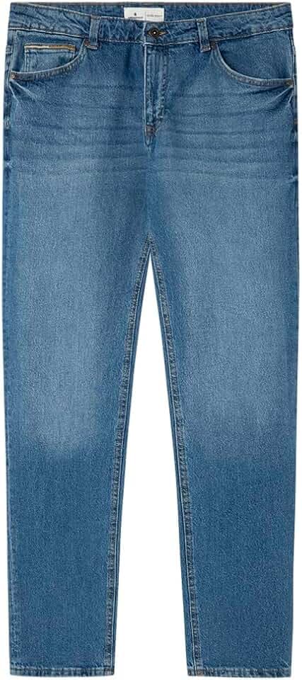 SPRINGFIELD Denim Regular mit 5 Taschen, mittlere bis dunkle Waschung, Blau, Größe 34