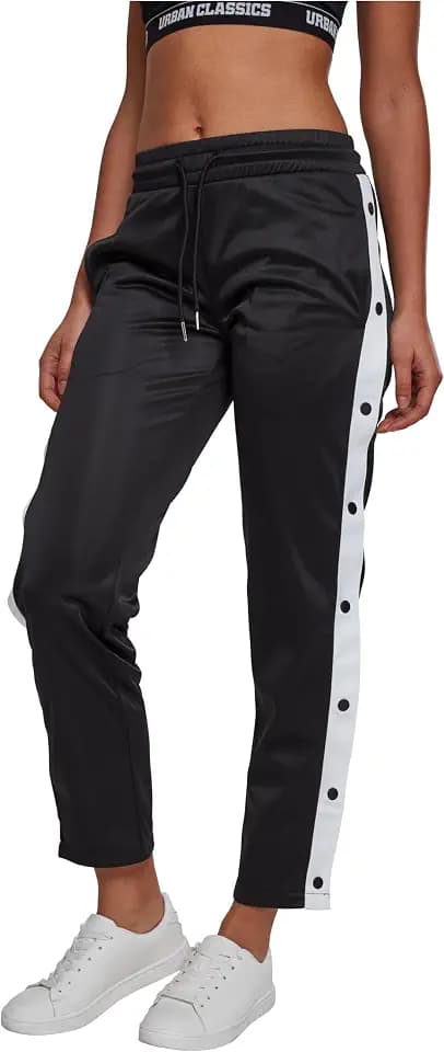 Urban Classics Damen Ladies Button Up Track Pants