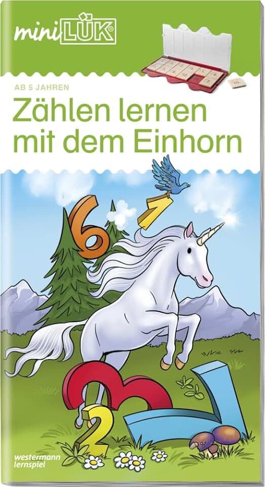 miniLÜK: Vorschule/1. Klasse - Mathematik Zählen lernen mit dem Einhorn (miniLÜK-Übungshefte: Vorschule)