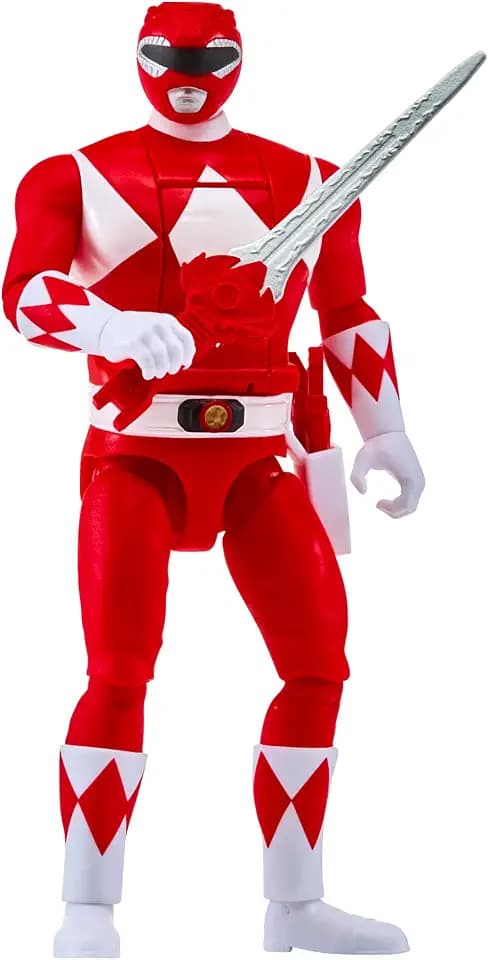 Power Rangers Mighty Morphin Re-Ignition - Auto-Morphin Red Ranger Action Figure by Playmates Toys