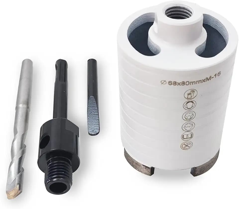 Diamantbohrkrone Dosensenker 68mm mit Matrix-Diamantsegmented