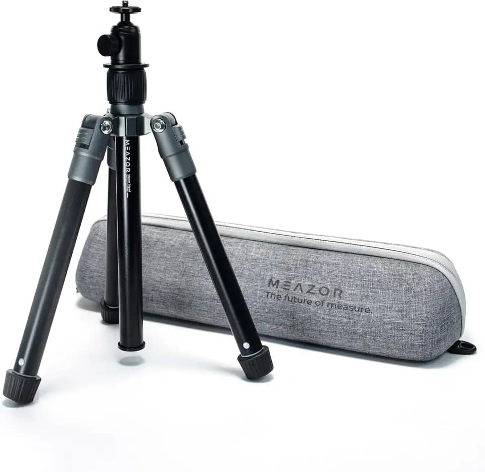 HOZO M-Cube Professional Tripod Kit: Including EVA Case,11-40" Aluminum Adjustable Low Gravity Tripod Stand with 360° Rotating Ball Head, 5 Sessions Quick Release Design, Max Load 5kg/11lbs