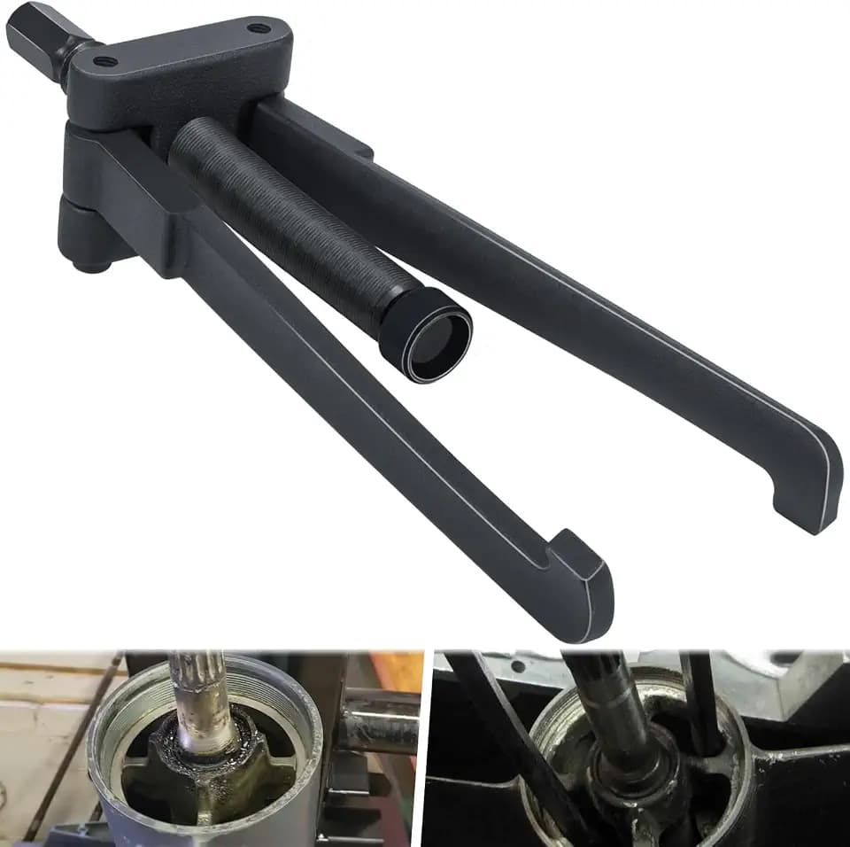 Bonbo Lower Bearing Carrier Puller Fits for Yamaha Johnson Evinrude Mercury Honda Mercruiser, Compatible with Most Gearcase 115hp and Above (Black)