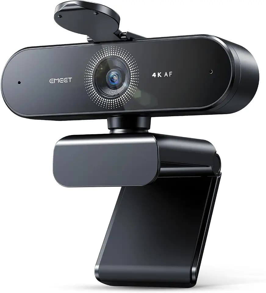 EMEET NOVA 4K Webcam for PC, Ultra 4K HD, PDAF Autofocus, Dual Omni Mics