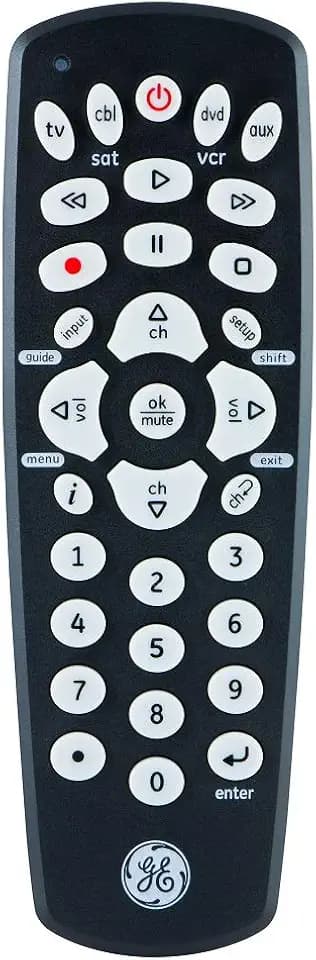 GE Universal Remote Control for Samsung, Vizio, LG, Sony, Sharp, Roku