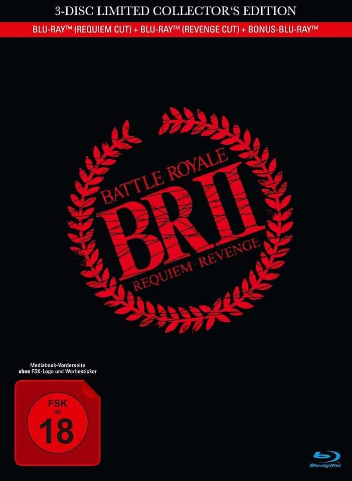 Battle Royale 2 - 3-Disc Limited Collector's Edition - Mediabook inkl. Requiem Cut, Revenge Cut und Bonus-BD [Blu-ray]
