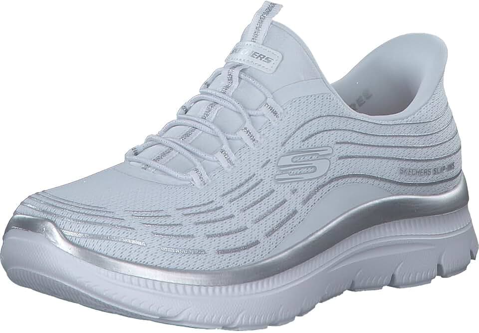 Skechers Damen Summits Plus Soft Luster Turnschuhe