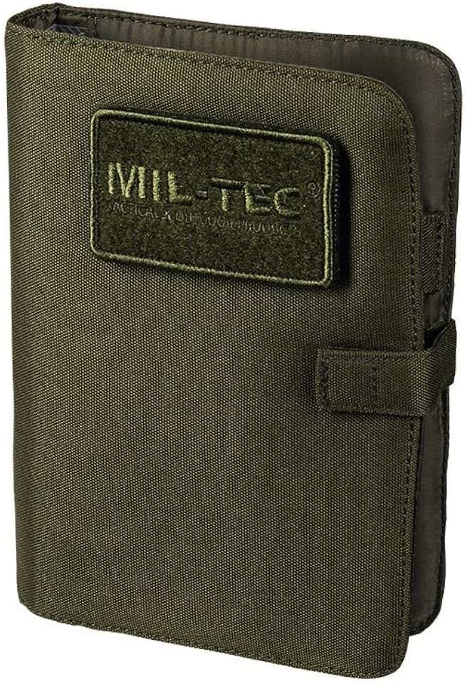 Mil-Tec Notizbuch-15984001 Oliv One Size