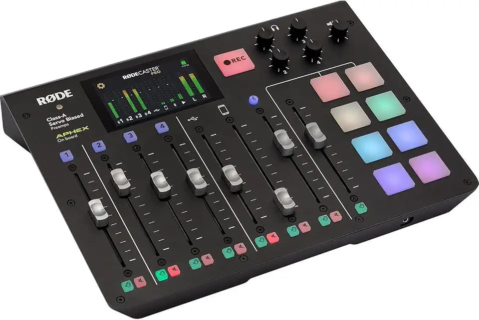 RØDE Caster Pro All-in-One-Produktionslösung für Podcasting, Streaming und Inhaltserstellung