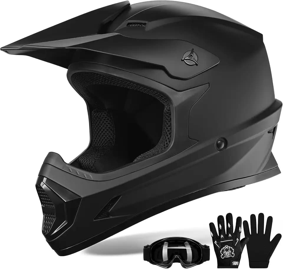 XFMT Youth Dirt Bike Helmet DOT Approved Kids Full Face Motocross Helmets