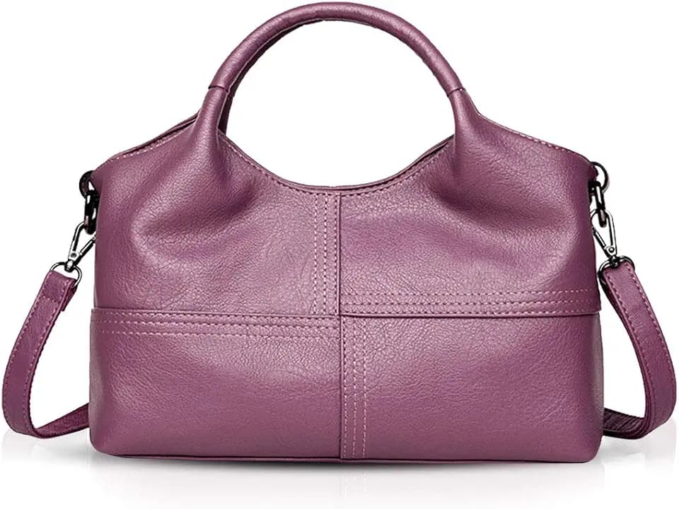 NICOLE & DORIS Damen handtaschen Mode Schultertaschen für Dame Henkeltaschen über der Schulter Umhängetasche Taschen für Frauen aus weichem PU-Leder