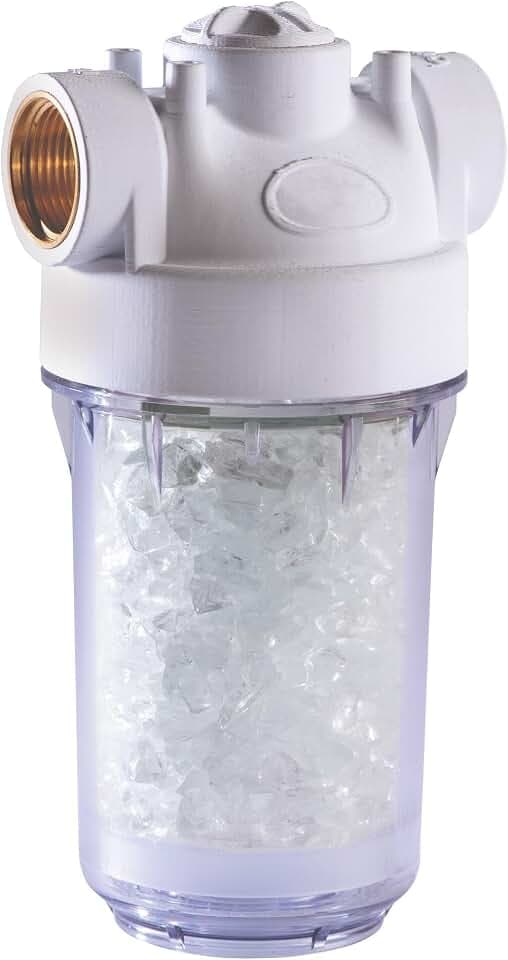 Aquawater - 105408 - Anti -Limestone -Mini -Filter für Warmwasserbereiter - für einen optimalen und effizienten Schutz des Warmwasserbereiters - geeignet für alle Installationen - Polyphosphat