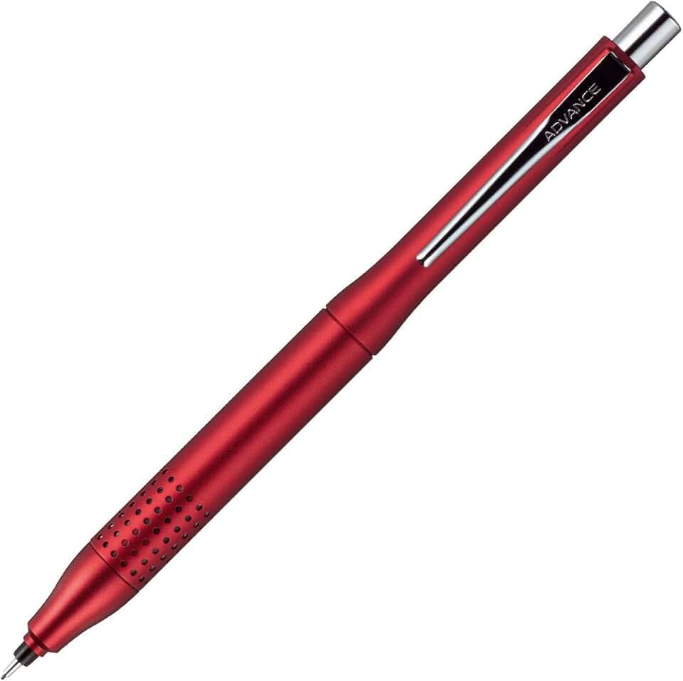 Uni Kurutoga Advance Upgrade Model 0,5-mm-Druckbleistift, roter Rahmen (M510301P.15)