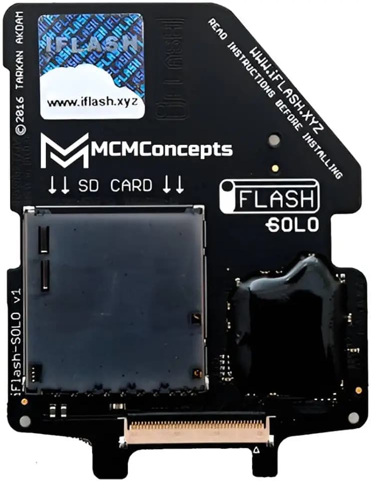 iFlash Solo SD Adapter for Apple iPod Video / Classic by MCMConcepts