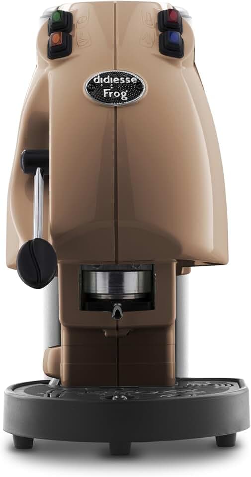 Didiesse Frog Revolution Kaffeepadmaschine, 650 W, 1 Cups, Haselnuss, Haselnussbraun