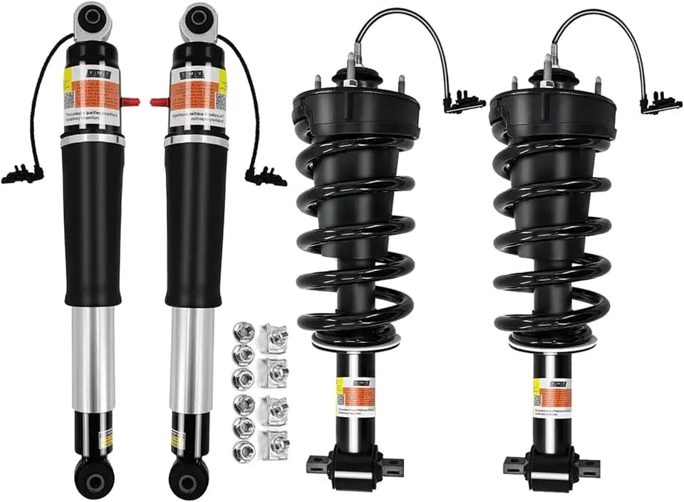 Front & Rear Shocks Struts w/Magnetic Fit for Cadillac Escalade