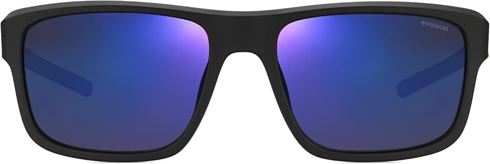 Polaroid Unisex Polaroid Brille Pld 3018/S Größe 55-18 Mm Matt Schwarz Polarisiert Sunglasses (1er Pack)