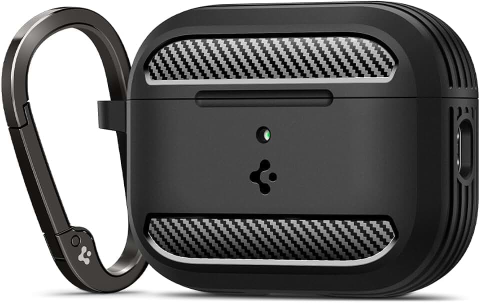Spigen Rugged Armor Designed for AirPods Pro 3 Case (2025)