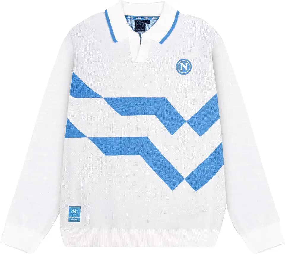 SSC Napoli Jumper Retro Weiß 2025/2026 M