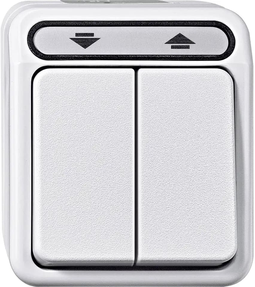 Schneider Electric Merten Rolladentaster, 1-fach, MEG3755-8019